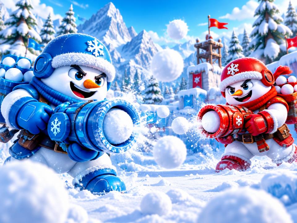 Snowball Fighting 3D